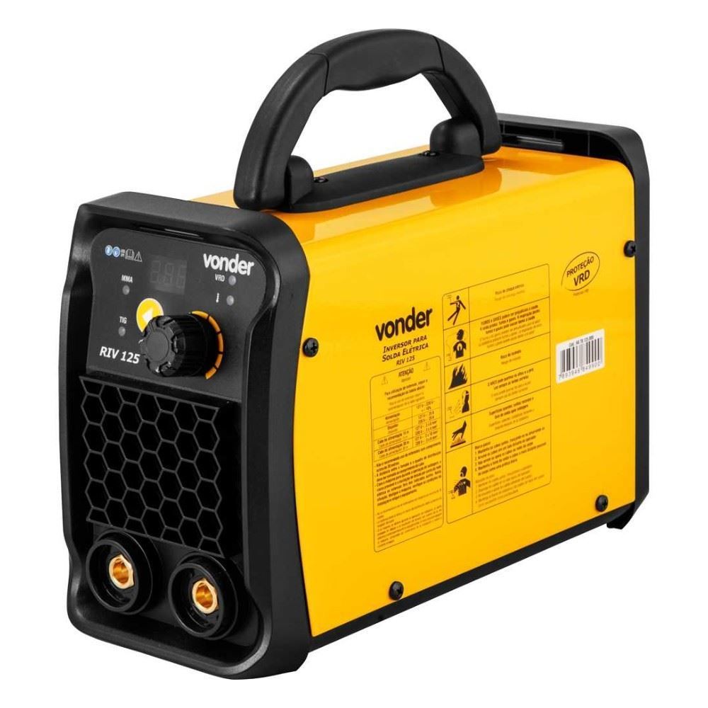 Inversor de Solda Vonder Im125 Bivolt com Máscara - Bivolt