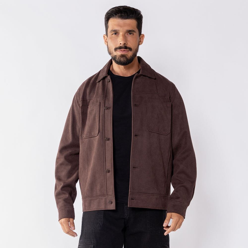 Jaqueta Masculina Em Veludo Cotelê Thing