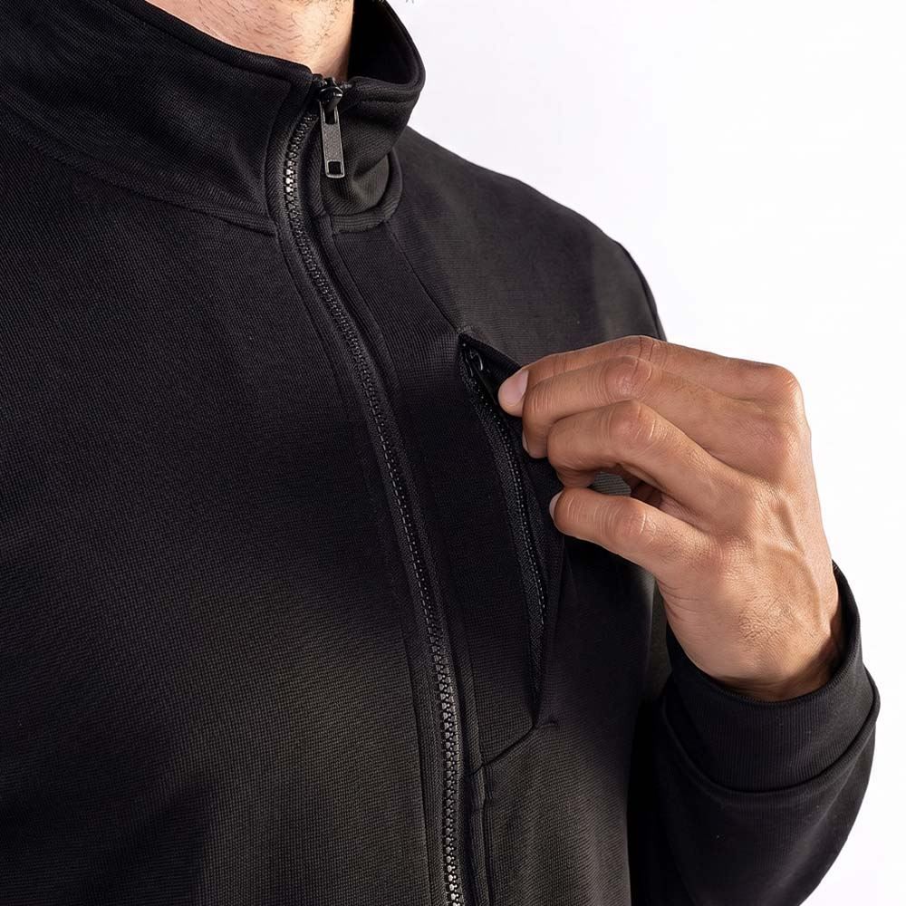 Jaqueta Masculina Gola Alta Em Nylon Marc Alain