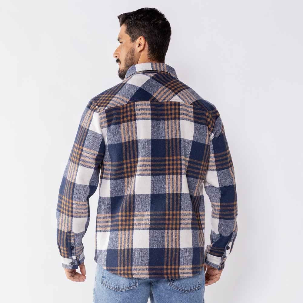 Jaqueta Masculina Xadrez Em Flanela Thing