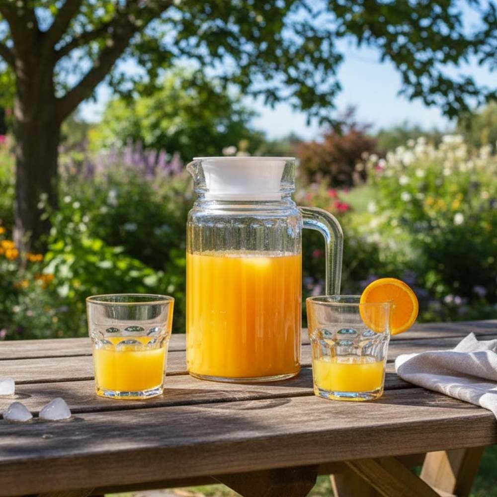 Jarra Porta de Geladeira Vidro 600Ml Ruvolo