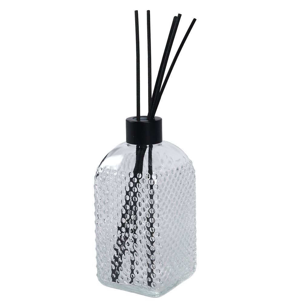 Jogo de Porta Sabonete e Difusor em Vidro 400Ml Uz - BRANCO FANTASMA