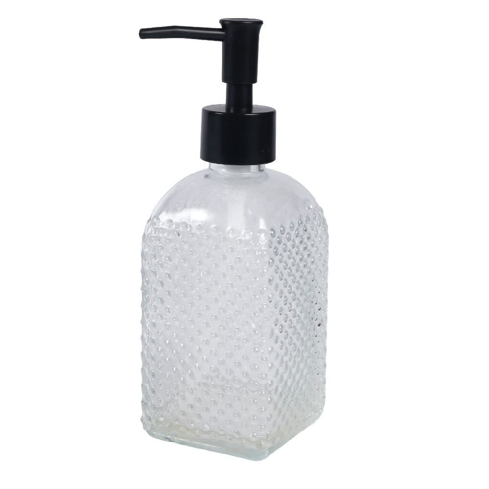 Jogo de Porta Sabonete e Difusor em Vidro 400Ml Uz - BRANCO FANTASMA