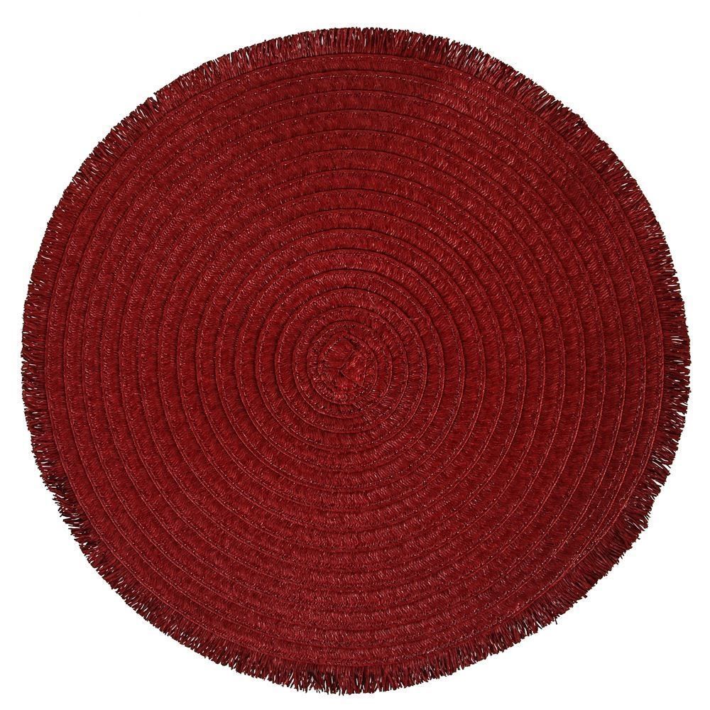 Jogo Americano Avulso 38 cm Lilly Havan Casa 1 Pç - Vermelho