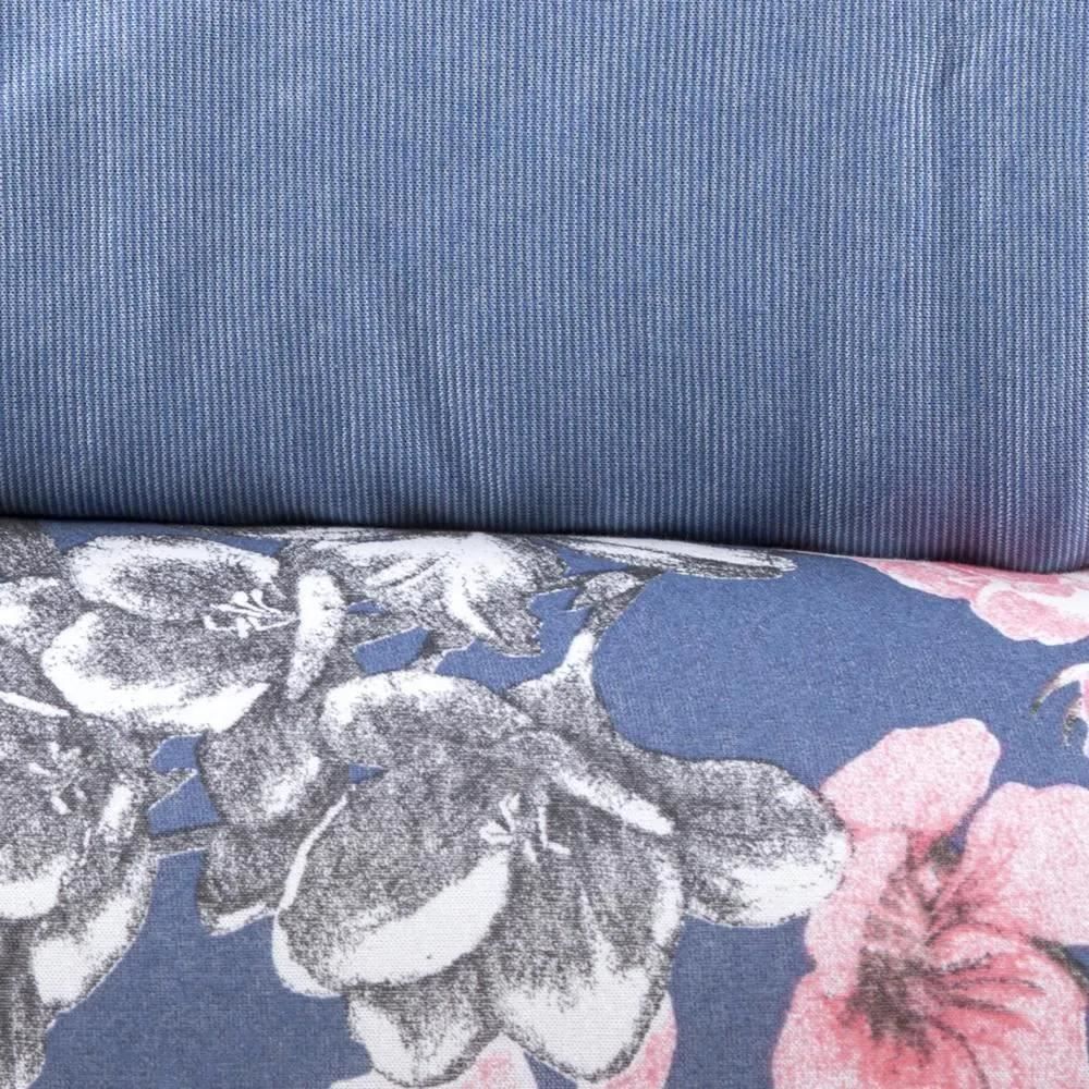 Jogo de Cama Casal Malha Solecasa Havan Casa 3 pçs - Alicia Azul Jeans