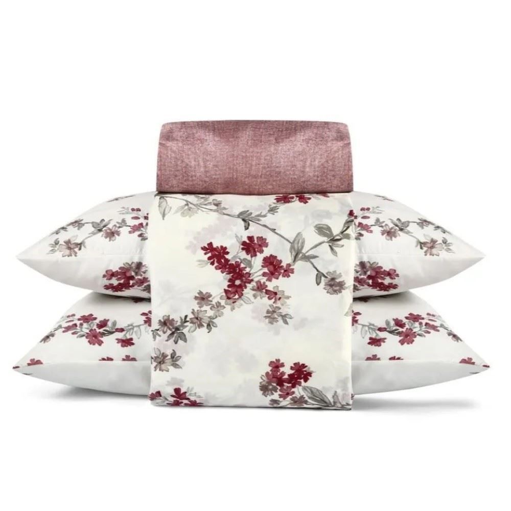 Jogo De Cama Casal Microfibra 150 Fios Havan Casa 4 Peças - Daiana 