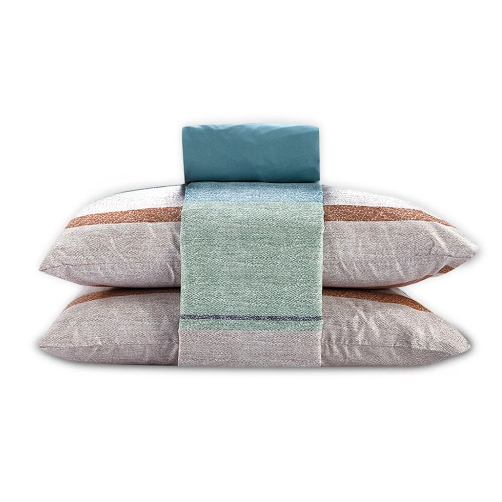 Jogo De Cama Casal Micropercal Havan Casa 4 Pçs - Paladio Listra Verde