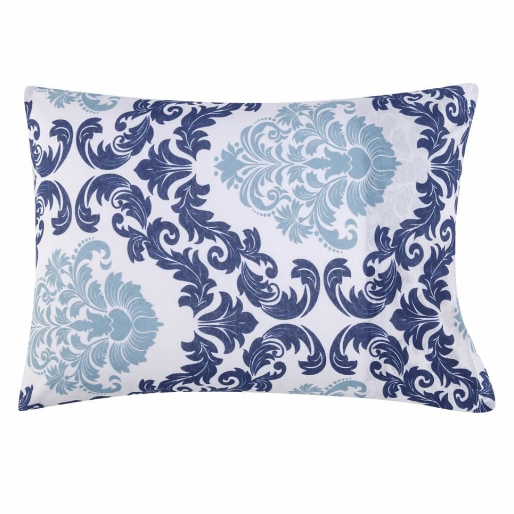 Jogo De Cama King Malha Solecasa Havan Casa 3 Pçs - Julia Azul