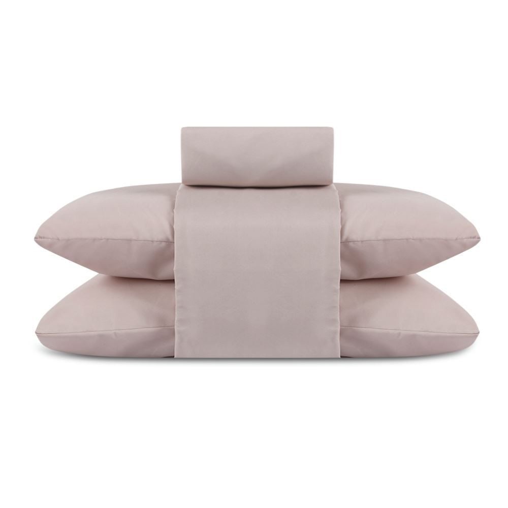 Jogo de Cama King Elegance Liso Havan Casa 4 Peças - Bege 2