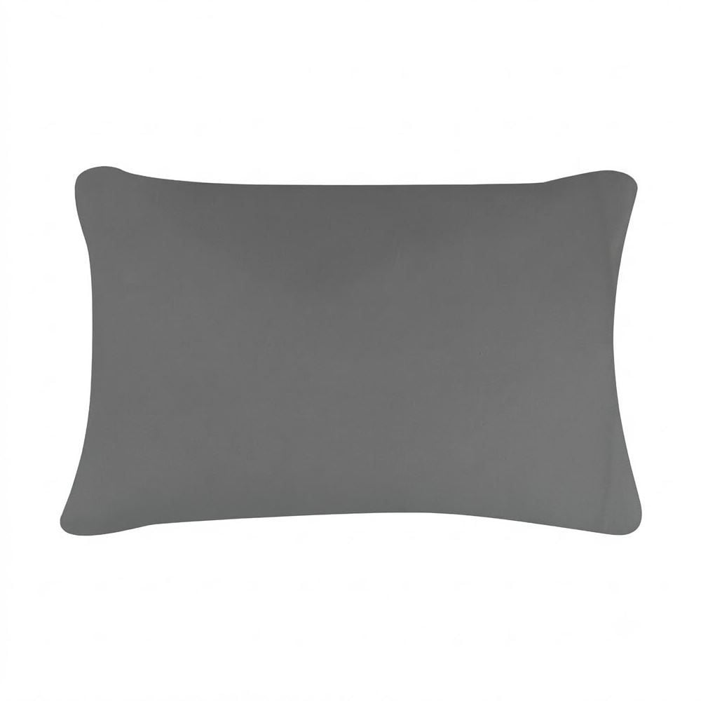 Jogo de Cama King Elegance Liso Havan Casa 4 Peças - Cinza Escuro 2