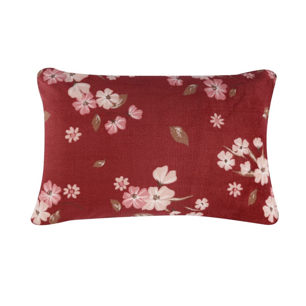 Jogo de Cama Plush Provence Casal 3 pçs Havan Casa - Nina Floral Rosa