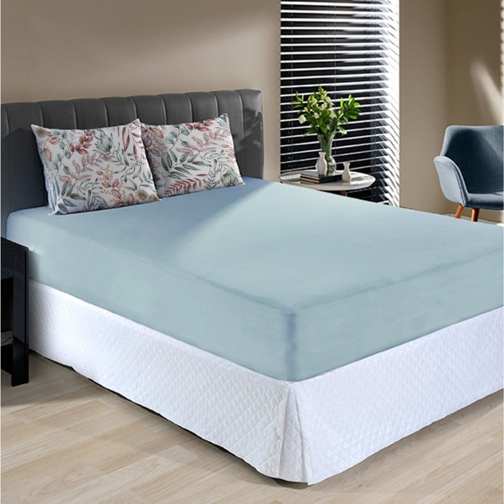 Jogo De Cama Queen Malha Havan Casa 3 Pçs - Lily Verde