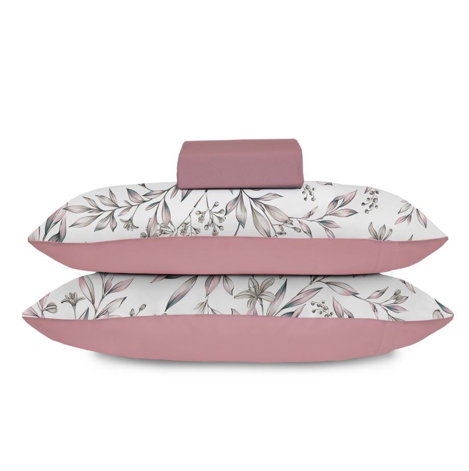 Jogo De Cama Queen Malha Havan Casa 3 Pçs - SOFIA/ROSE BEBE