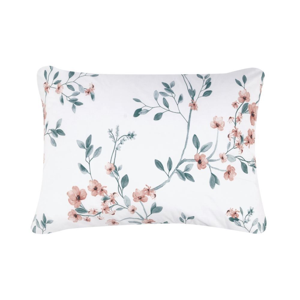 Jogo de Cama Queen Percal Buona Fortuna 4 pçs - Aurora Rosa