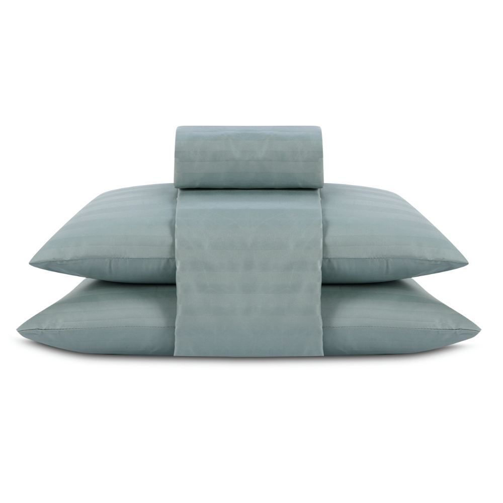 Jogo de Cama Queen 4 Peças Stripe Firenze Havan Casa - Verde