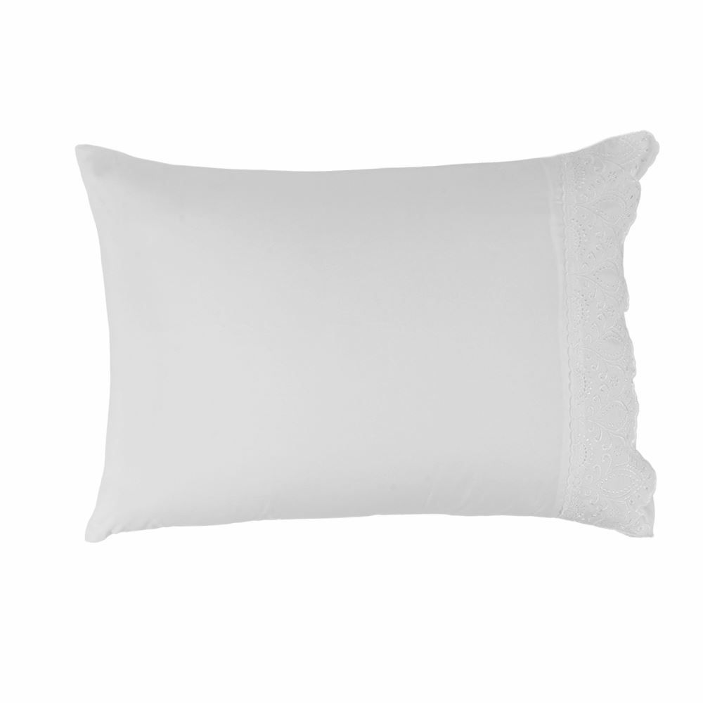 Jogo de Cama Queen Imperial com Renda Havan Casa 4 pçs - Branco
