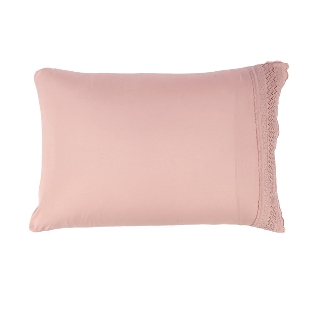 Jogo de Cama Queen com Renda Imperial Havan Casa 4 pçs - Rosa