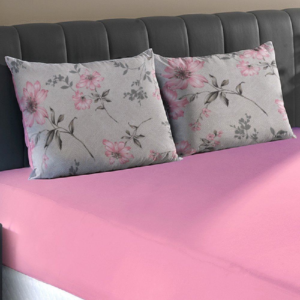 Jogo de Cama Queen Malha 100% Algodão Paris 3 pçs Havan Casa - Anne Rose