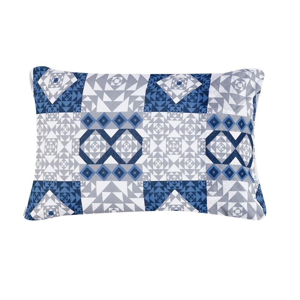 Jogo de Cama Queen Malha Havan Casa 3 pçs - Cali Azul Profundo
