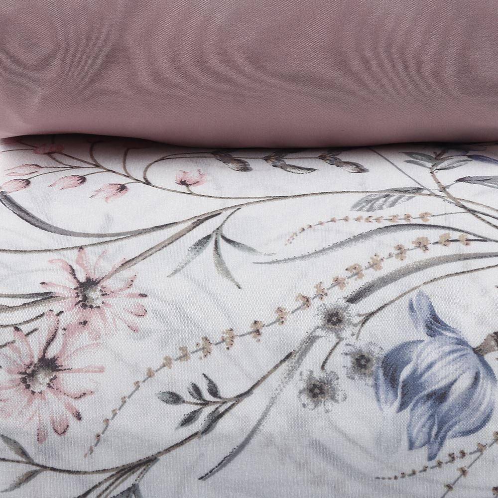 Jogo De Cama Queen Micropercal Havan Casa 4 Pçs - Antique Boeme Marfim