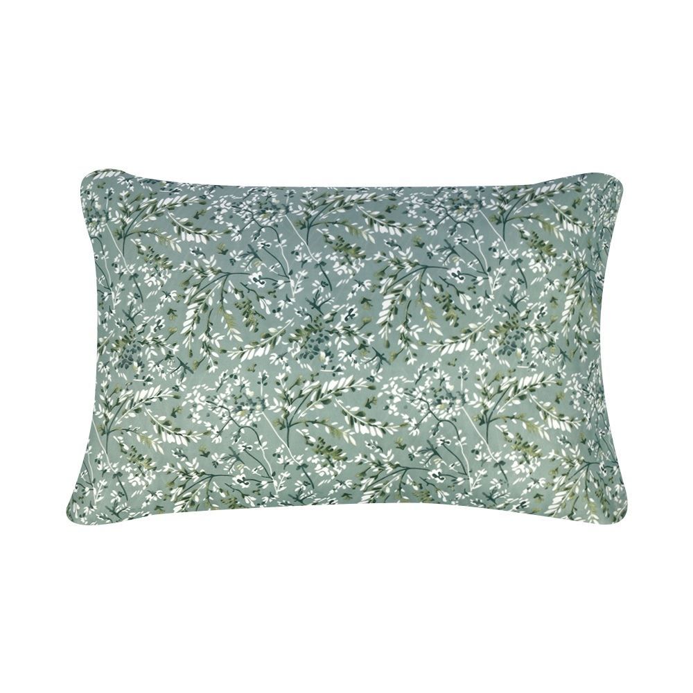 Jogo de Cama Queen Napoli Havan Casa 4 pçs  - Garden Folhas Verde