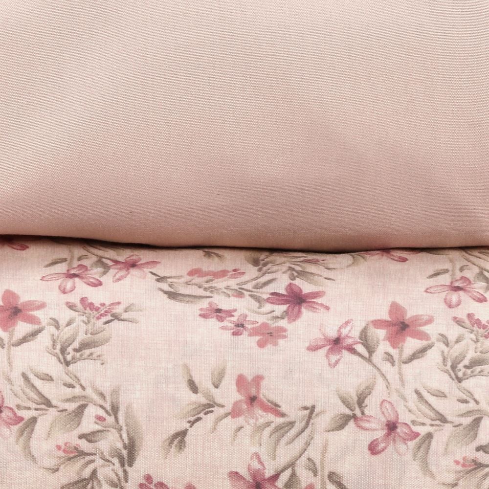 Jogo de Cama Queen Napoli Havan Casa 4 pçs  - Elise Flowers Rosa