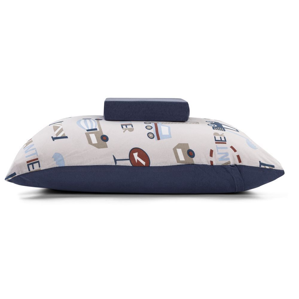 Jogo De Cama Solteiro 100% Algodão Kids Havan  - Carros Azul