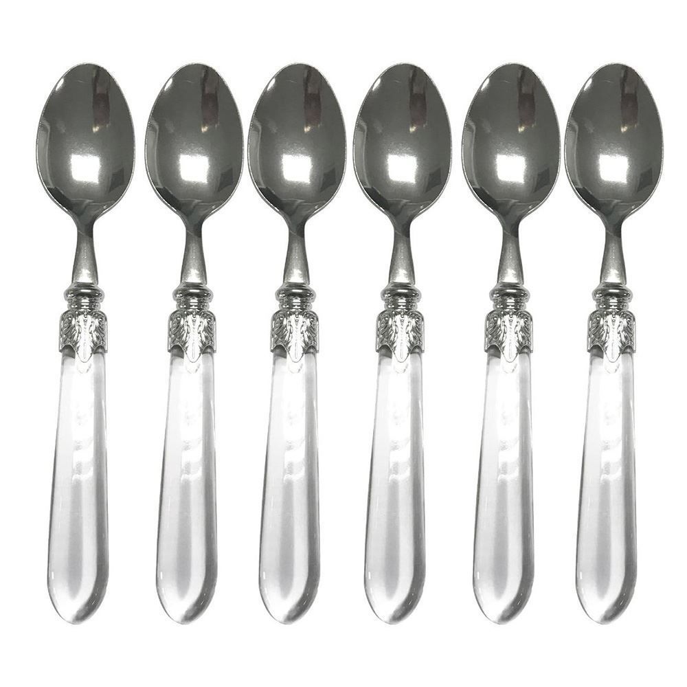 Jogo De Colheres De Mesa Lyor Destiny 6 Peças - Inox