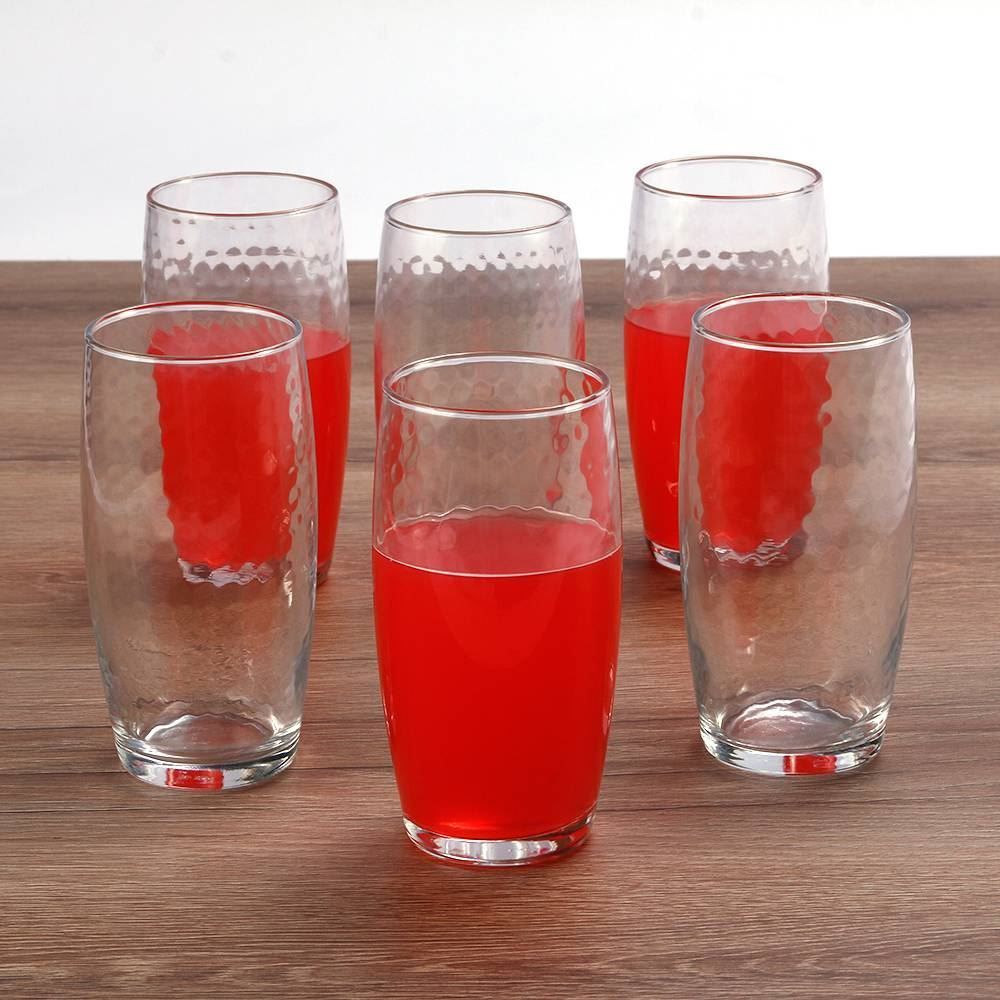 Jogo De Copos Favo Long Drink Nadir - 6 Peças
