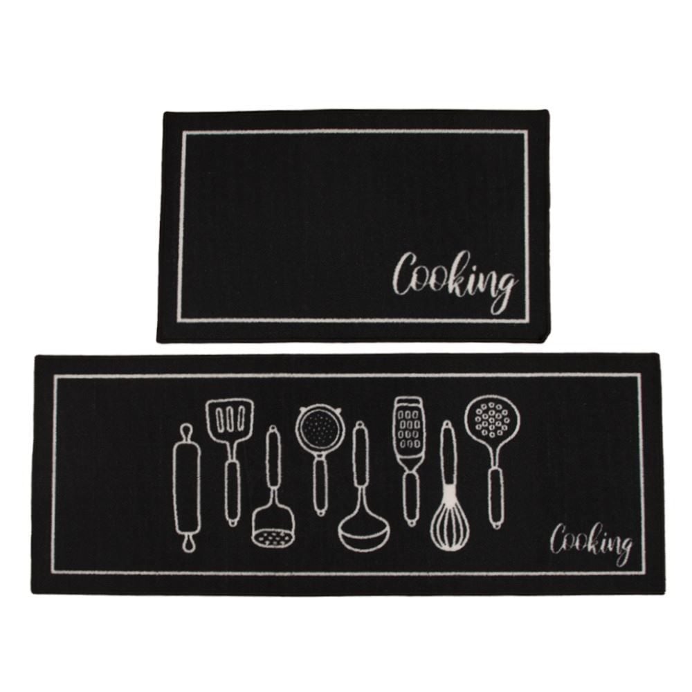 Jogo de Cozinha Veneza Havan Casa 2 Peças - Preto Cooking