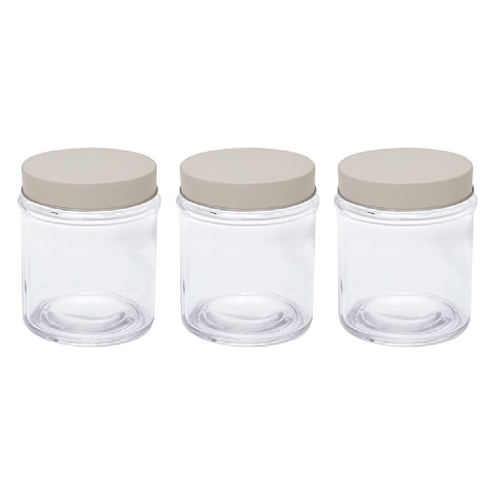 Jogo de Potes Malone Hauskraft 3 Peças - 350ml