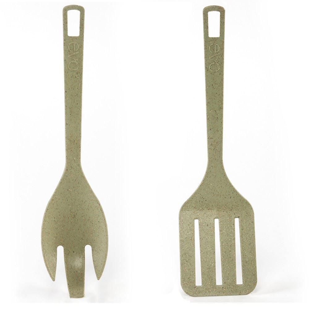 Jogo De Utensílios Verde Tropical Evo - 4 peças