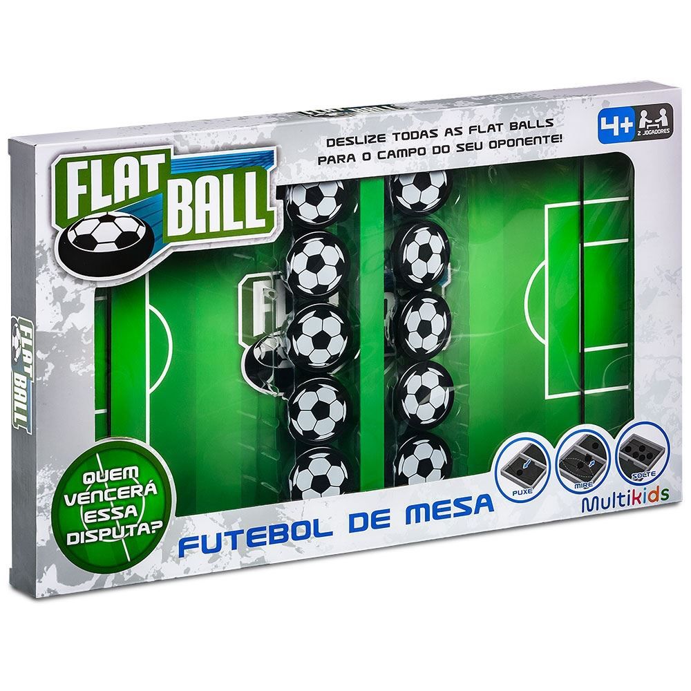 Jogo Flatball Futebol de Mesa Multikids - BR2010