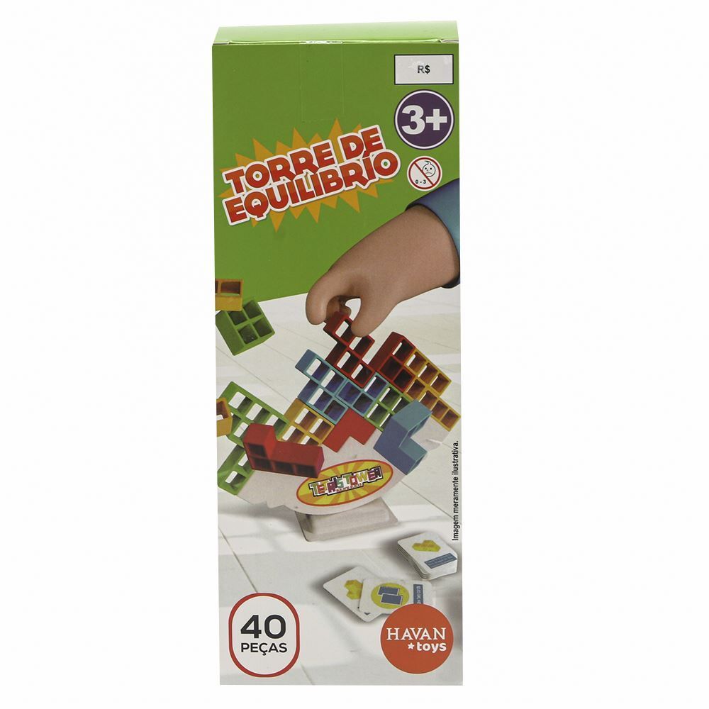 Jogo Torre De Equilíbrio Havan Toys - HBR0778