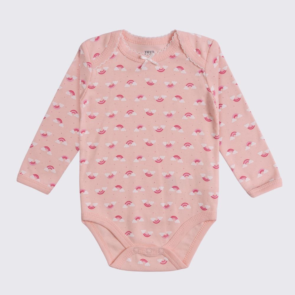 Kit Body Bebê Manga Longa 3 Peças Yoyo Baby