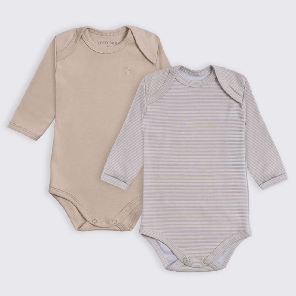 Kit Body Menina 2 Peças RN a 9 Meses Yoyo Baby