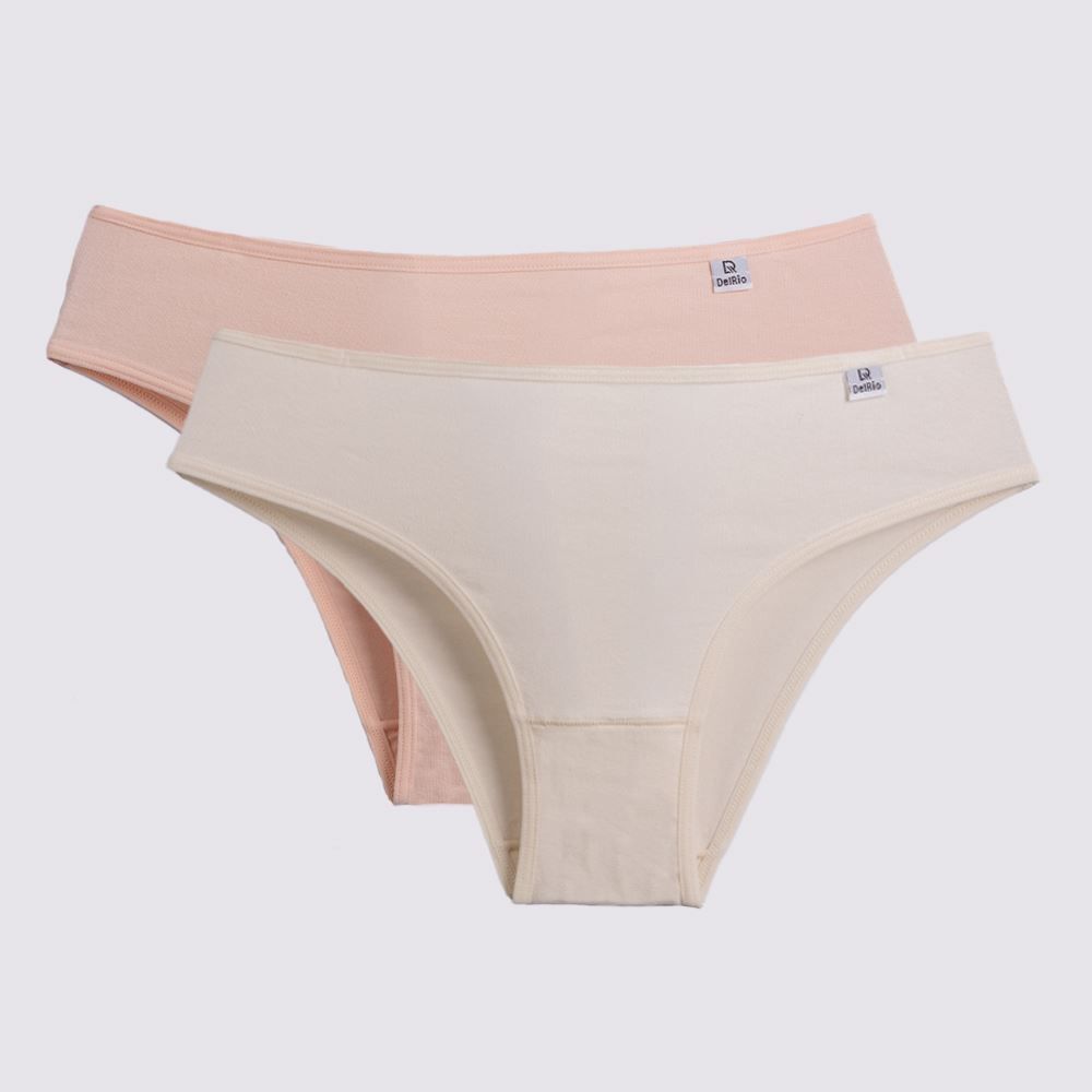 Kit Calcinha DelRio De Algodão Com 2 Unidades