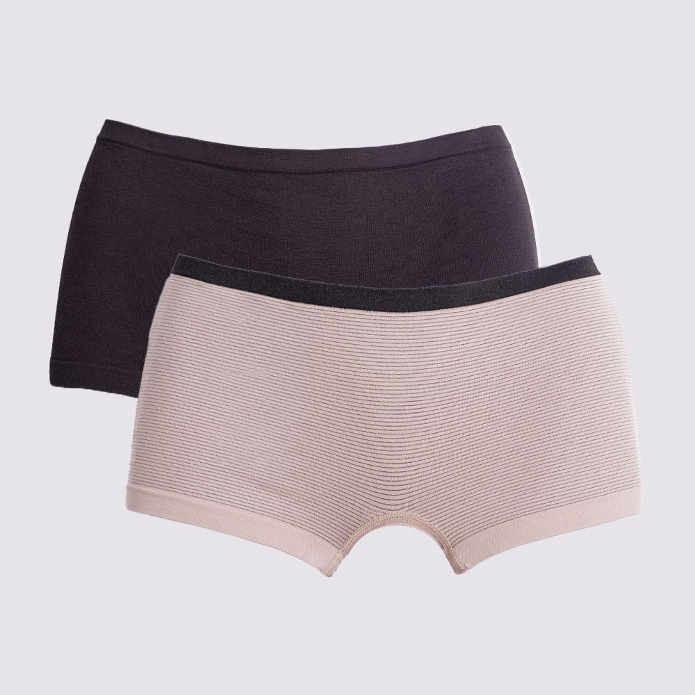 Kit Calcinhas Boxer Com 2 Unidade Seamless DelRio