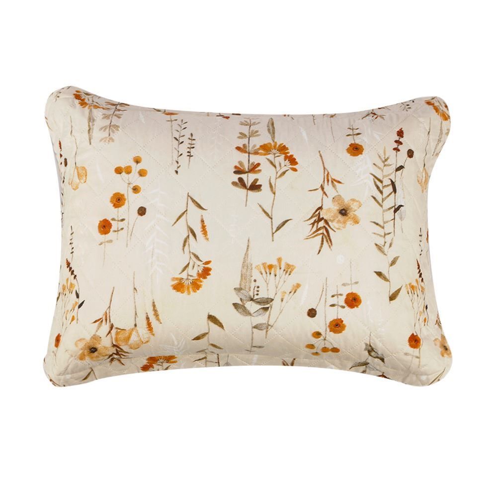 Kit Colcha Casal Estampada Versalhes Havan Casa 3 Peças - Floral Bege