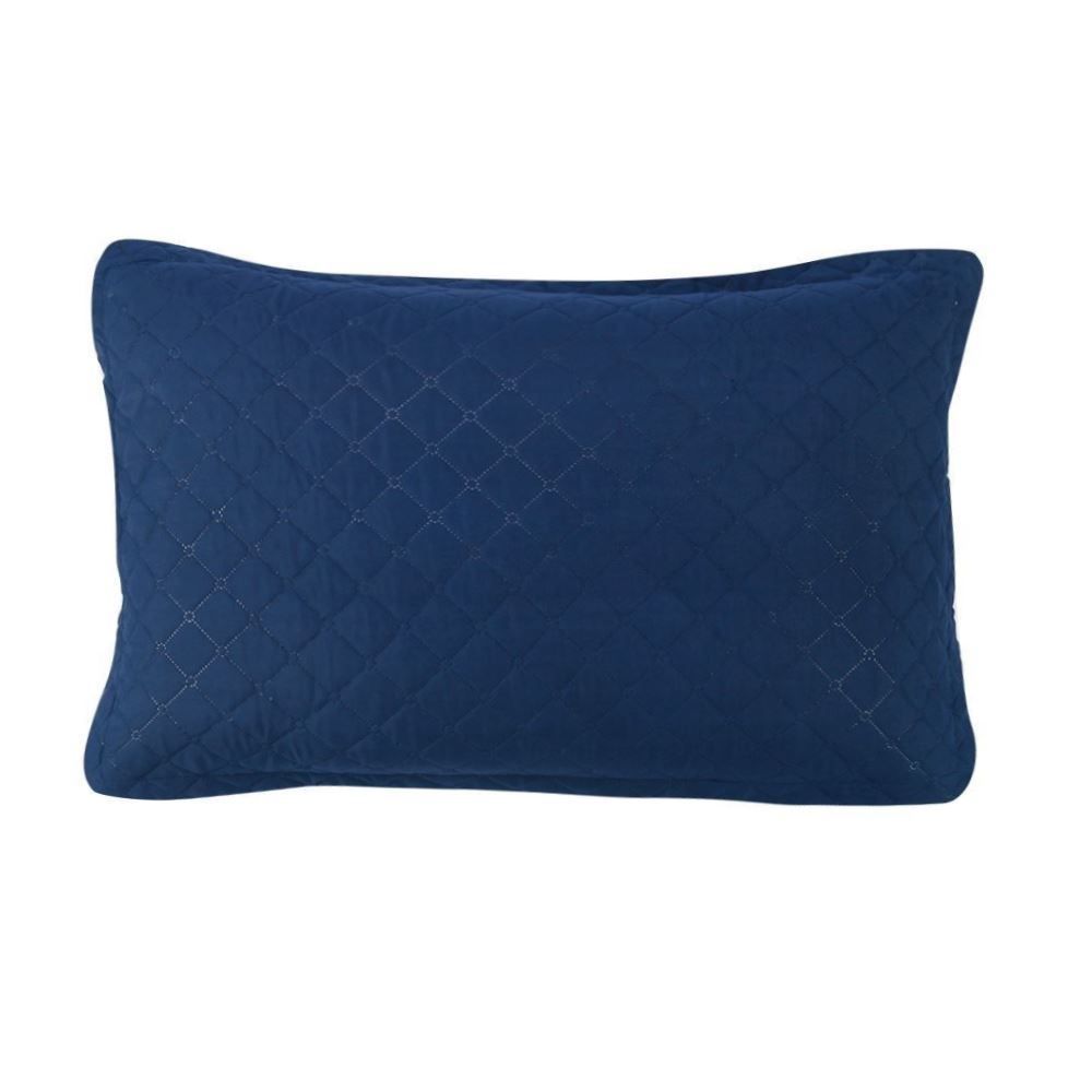 Kit Colcha Solteiro 100% Poliéster Versalhes Havan Casa 2 Peças - Midnight Blue