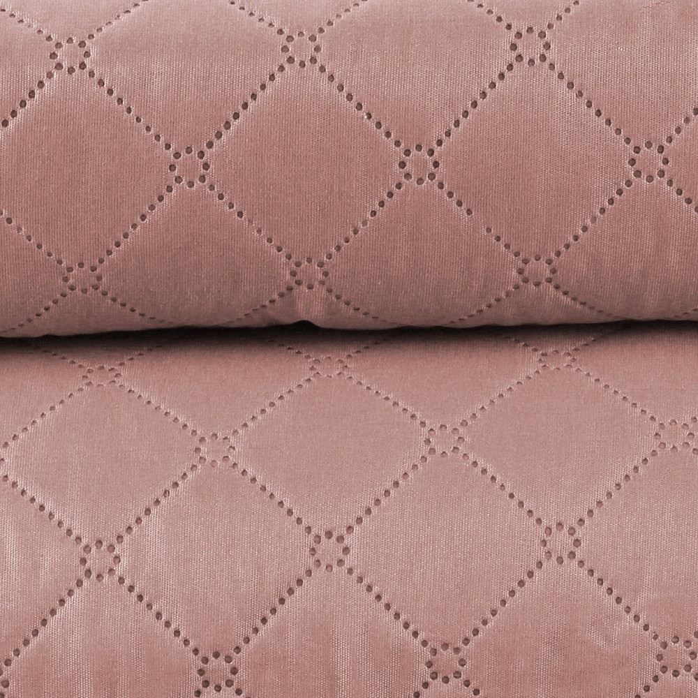 Kit Colcha Solteiro Versalhes Lisa Havan Casa 2 pçs - Rose
