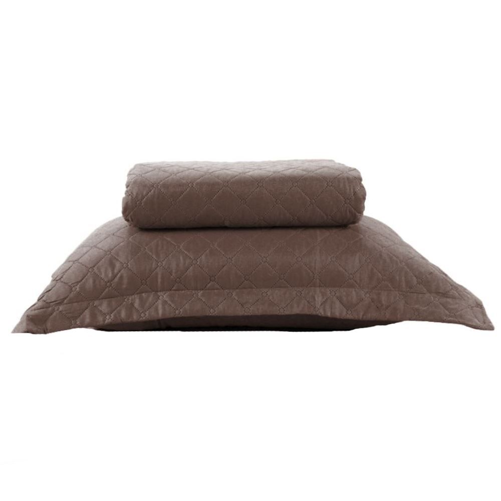 Kit Colcha Solteiro Versalhes Lisa Havan Casa 2 pçs - Cabocla
