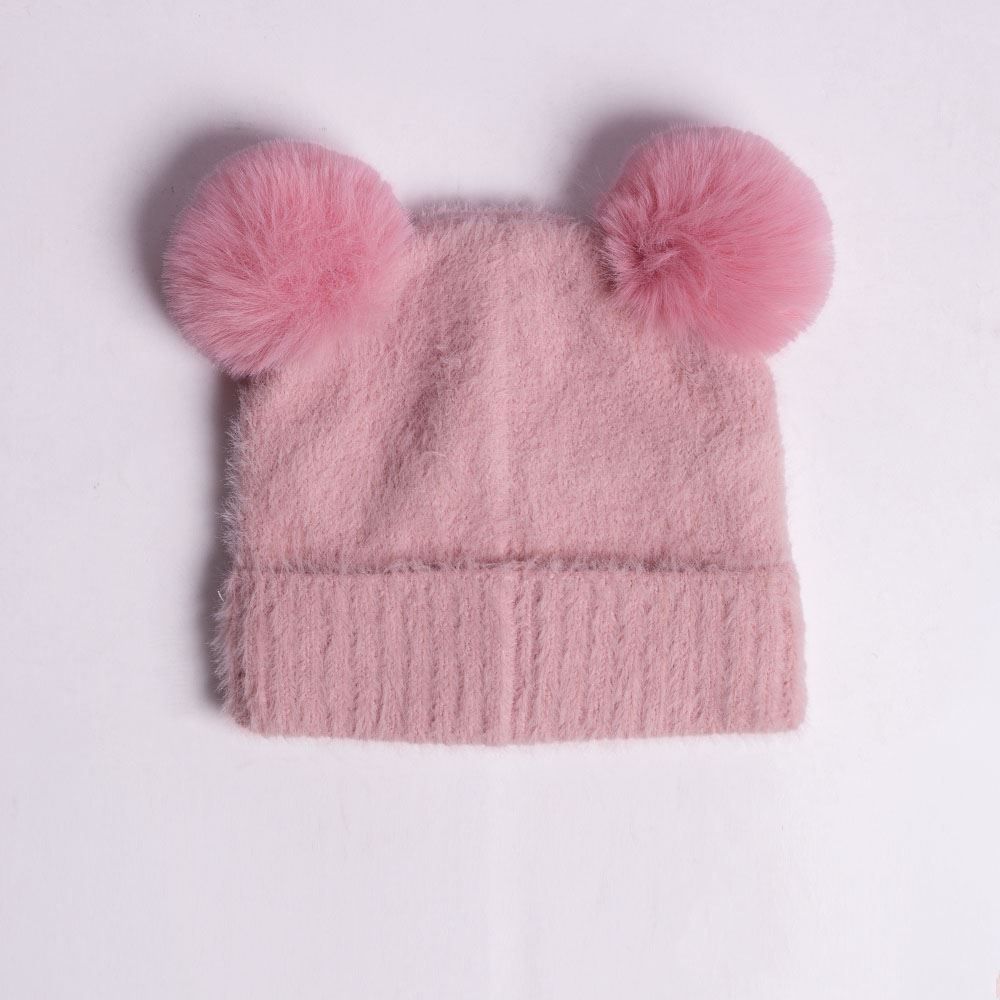 Kit Gorro e Luva Infantil Menina em Tricot Sanrio - HELLO KITTY U