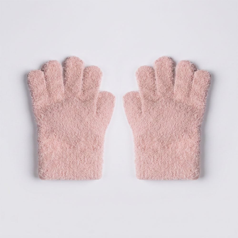 Kit Gorro e Luva Infantil Menina Yoyo Kids - OFF WHITE U