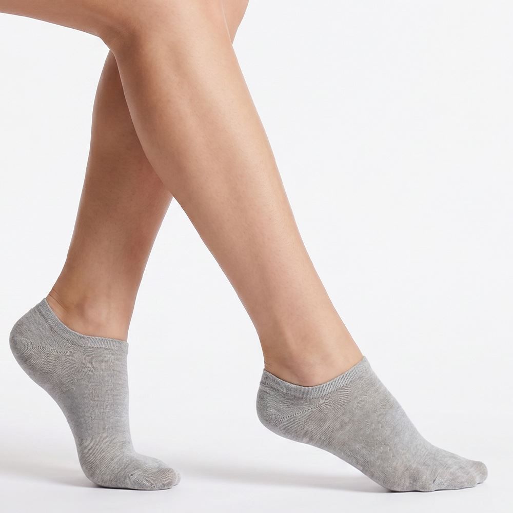 Kit Meia Feminina com 3 Pares Cano Invísivel Holla