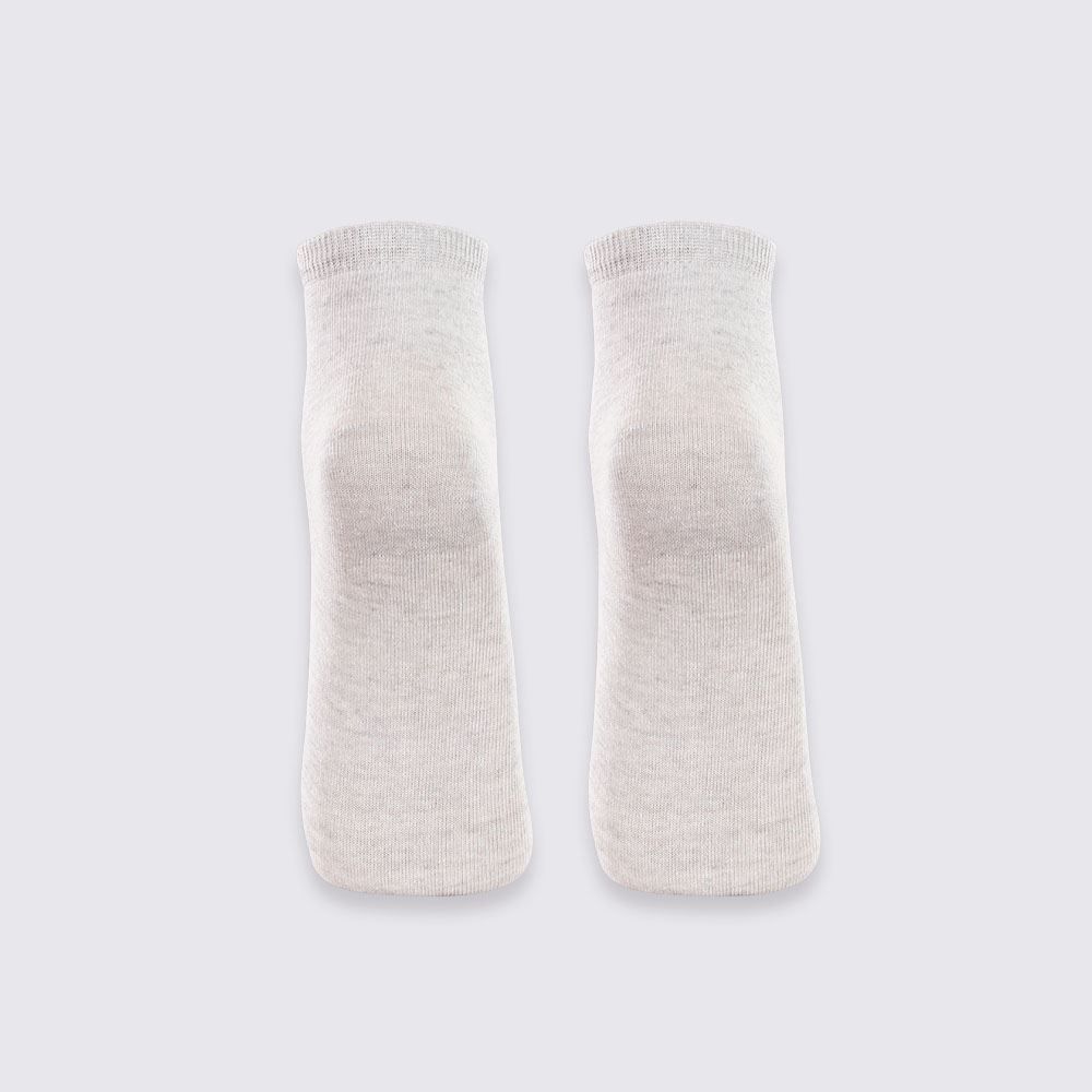 Kit Meia Soquete com 2 Pares Lupo - Cinza 34/39