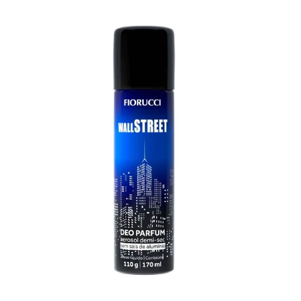 Kit Perfume 50Ml E Desodorante Aerosol 170Ml Wallstreet Fiorucci - Masculino