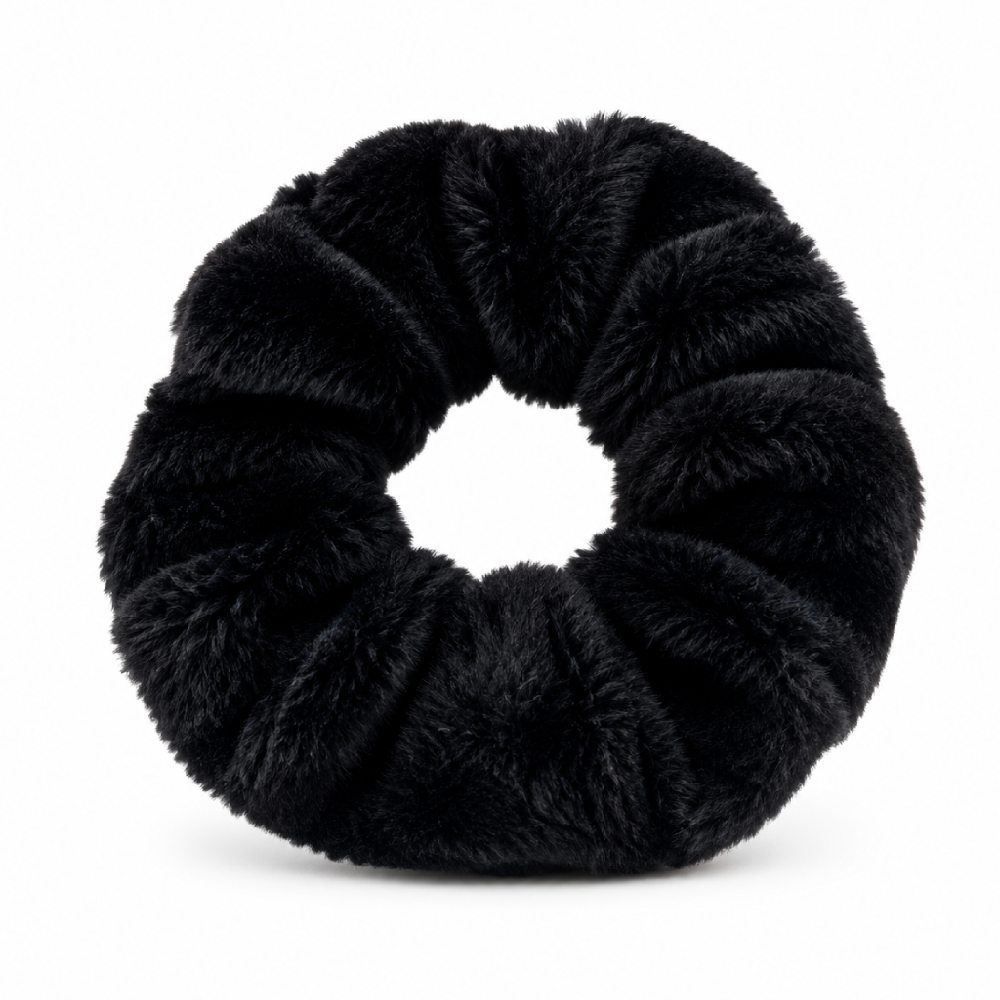 Laço de Cabelo de Veludo Thepró Vogue  - Preto