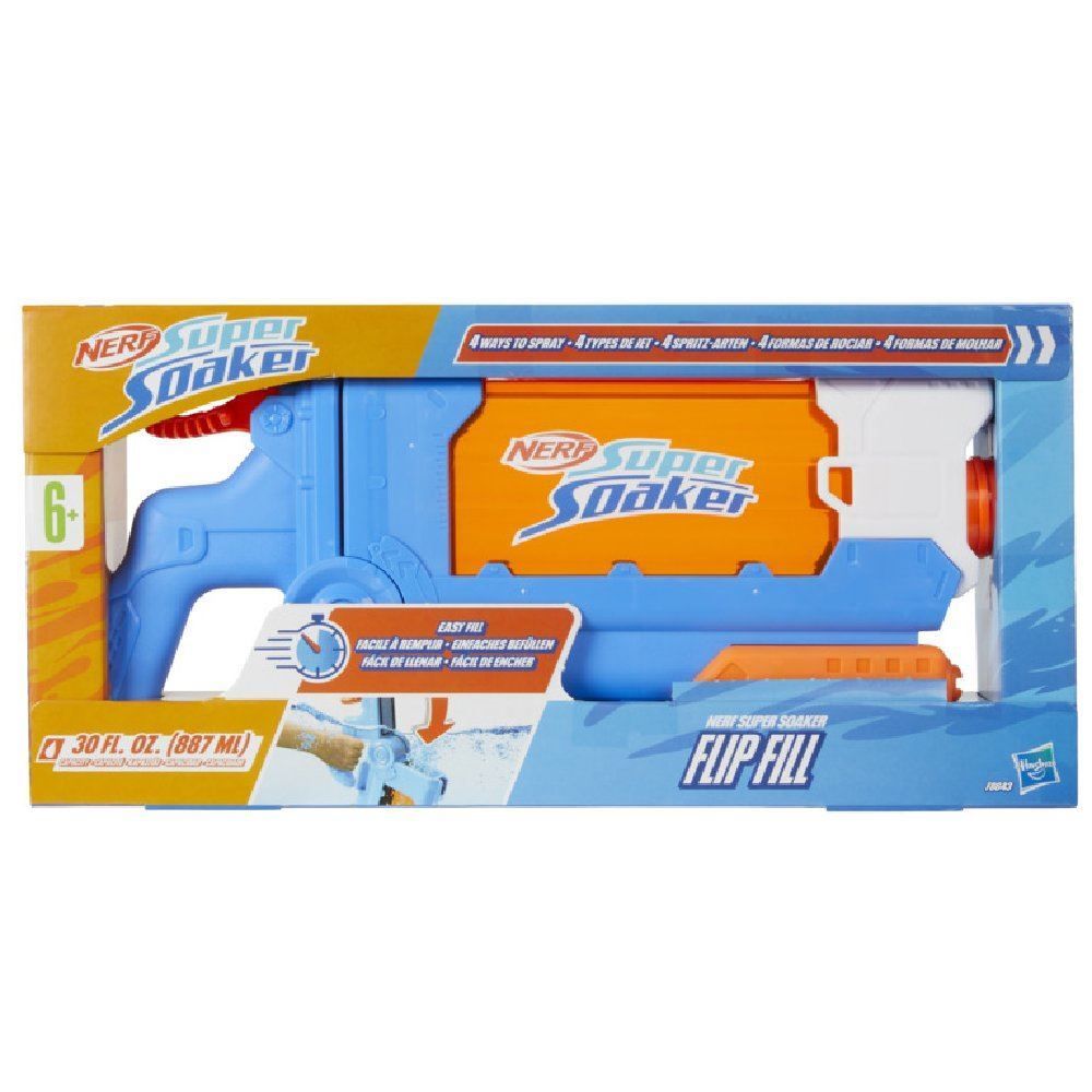Lança Água Nerf Soa Flip Fill Hasbro - F8643