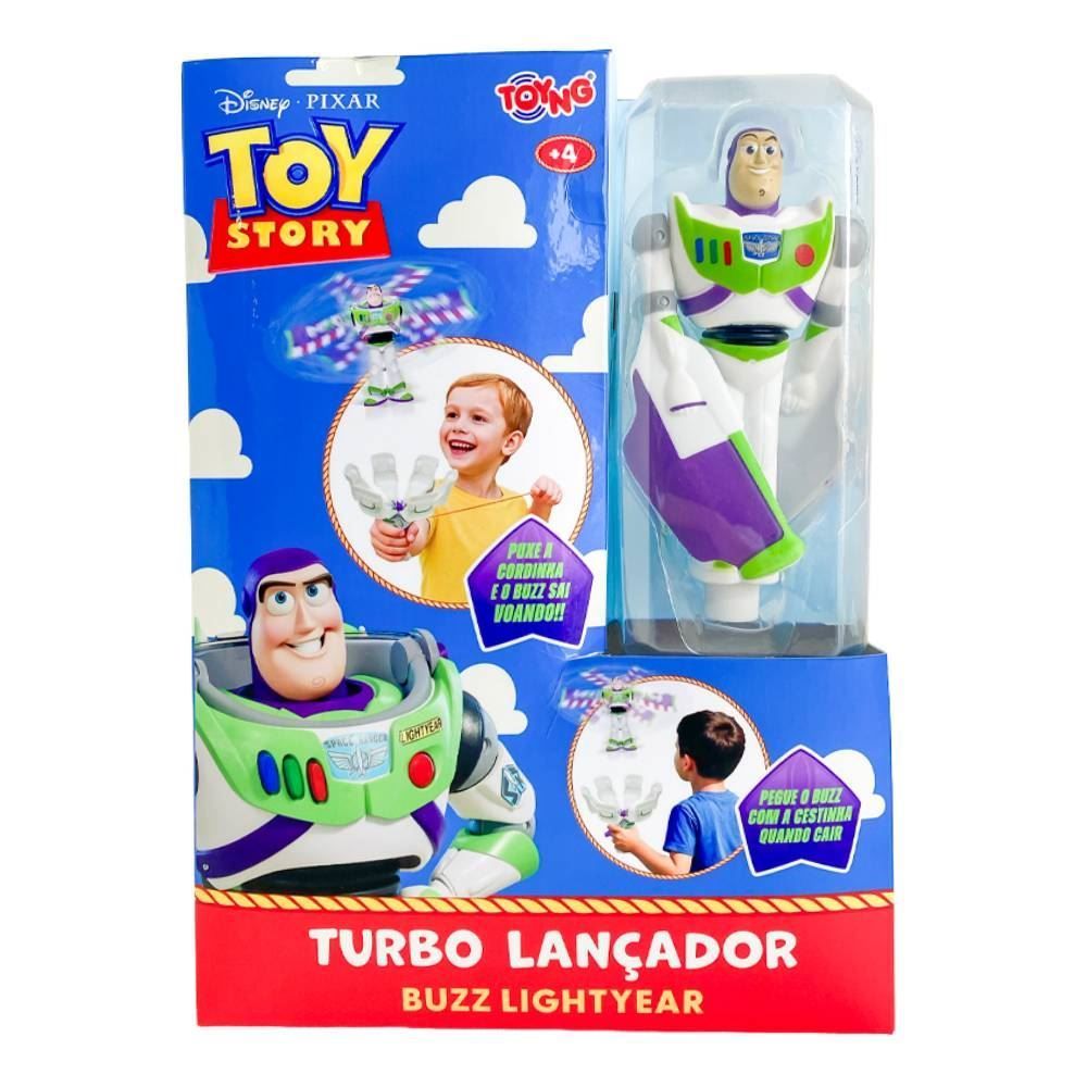 Lança e Pega Buzz Lightyear Toy Story Toyng